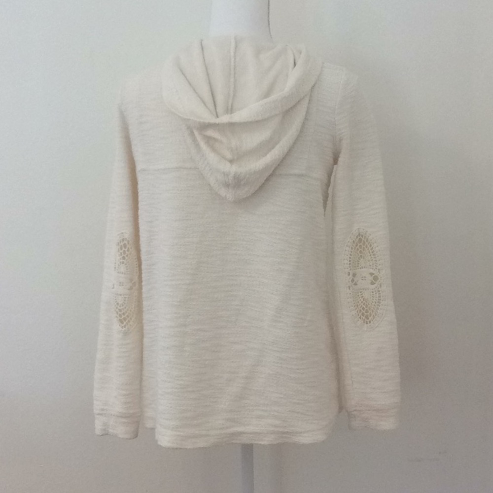 White Roxy Pullover - Picture 2 of 2